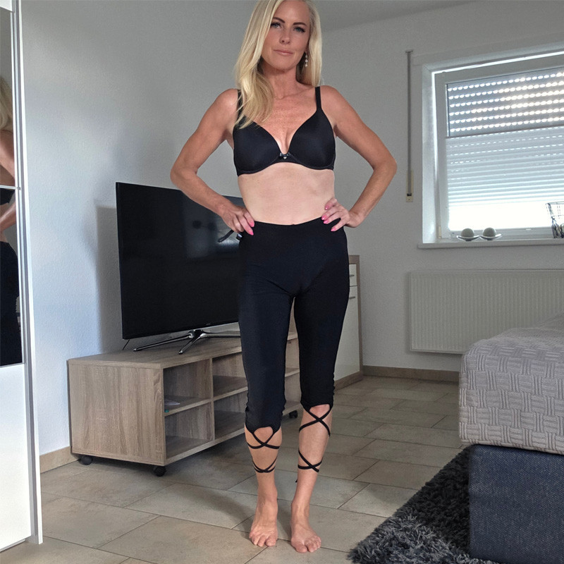 Leggings mit Schnürung